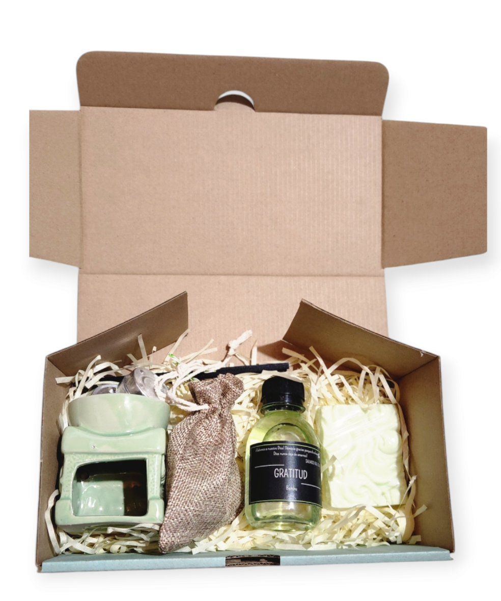 Caja aromática verde