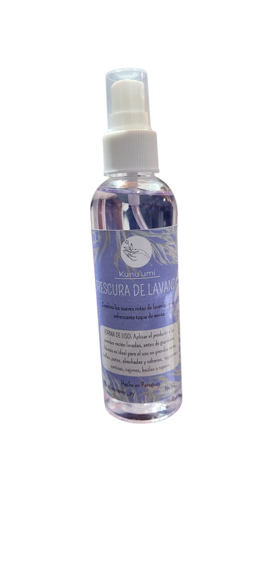Aromatizante textil Kunu'umi - FRESCURA DE LAVANDA 150ml