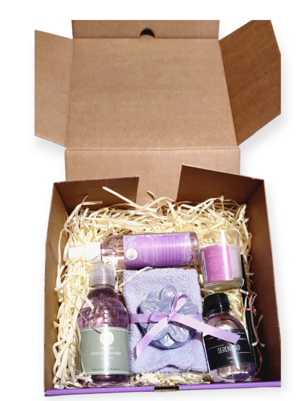 Caja aromática Lavanda