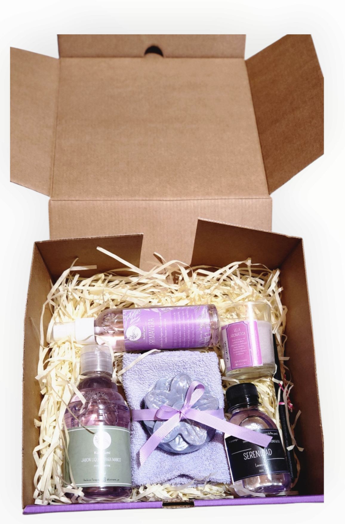 Caja aromática Lavanda