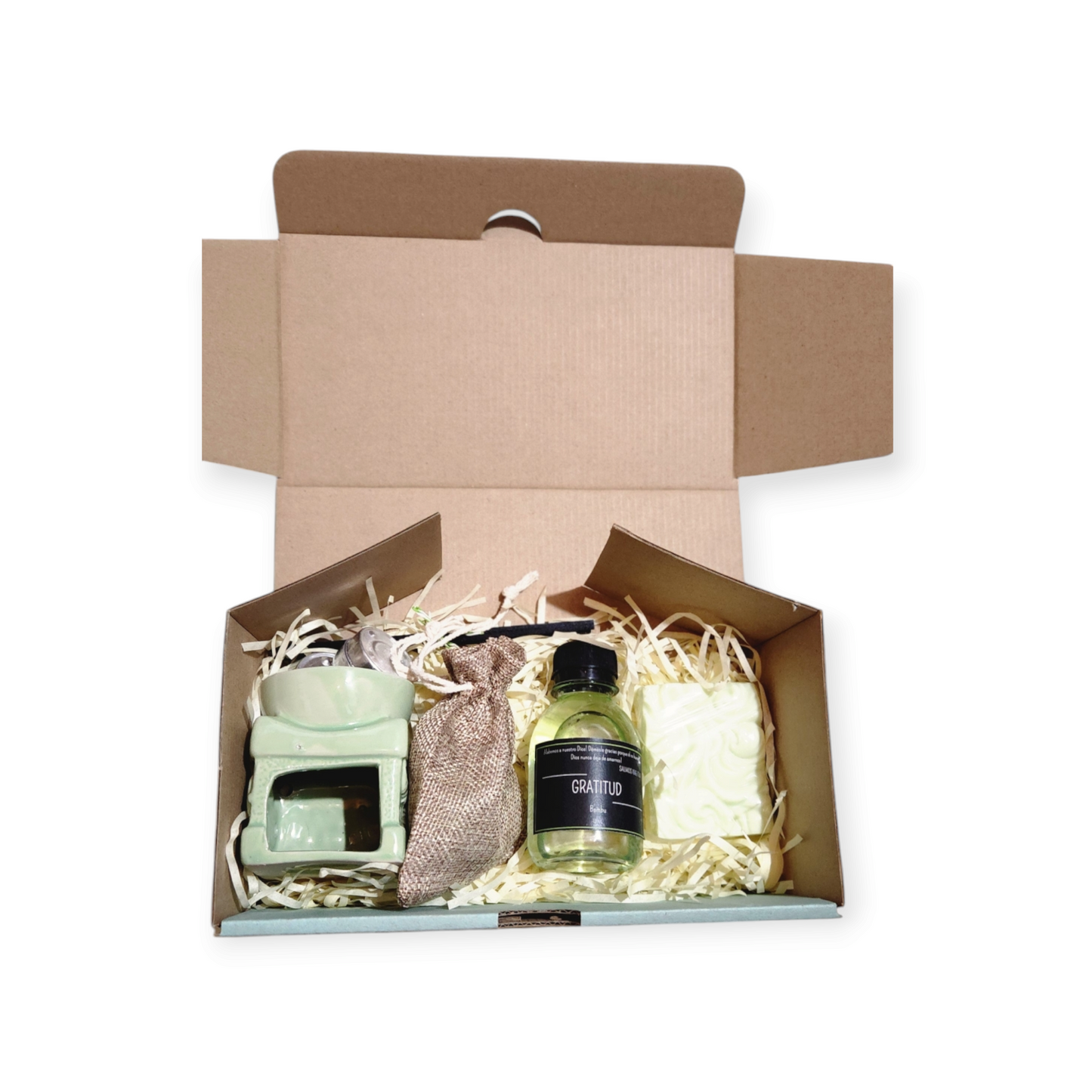 Caja aromática verde