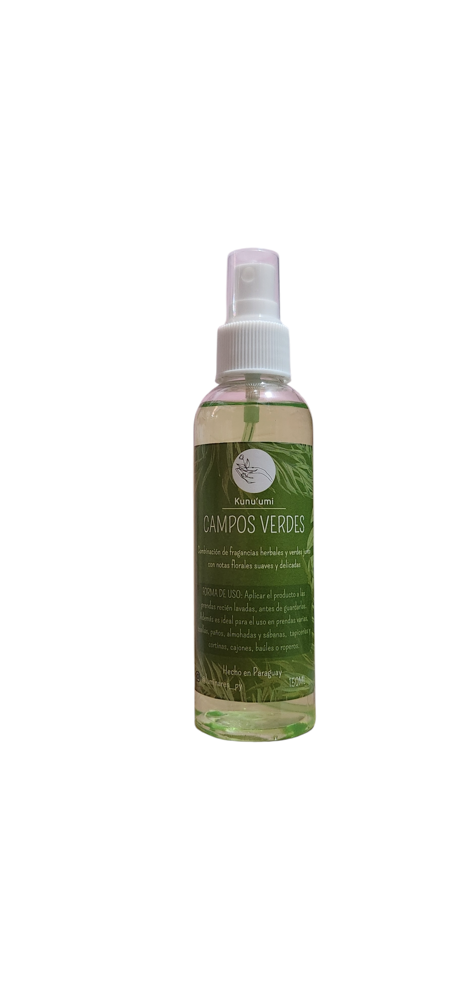 Ambientador textil Kunu'umi - CAMPOS VERDES 150ml